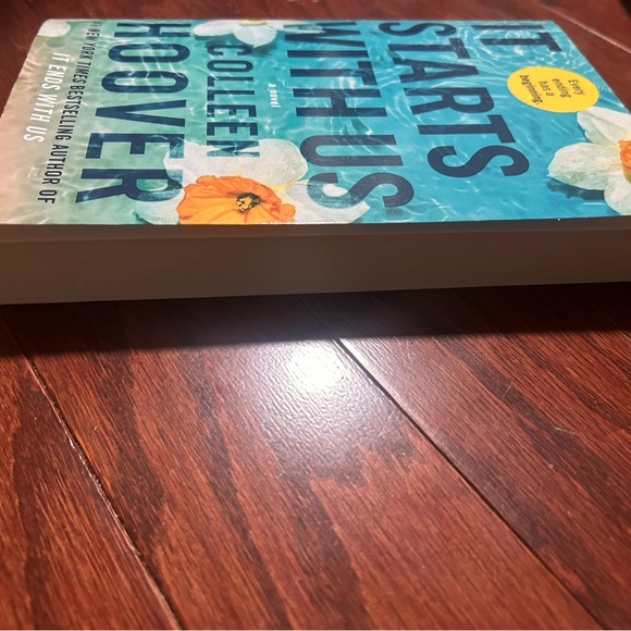 “It Starts with Us” by Colleen Hoover Paperback Edition - Picture 3 of 3